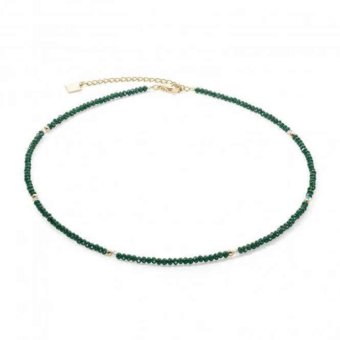 Little Twinkle Gold-Dark Green Necklace 2033/10-0521