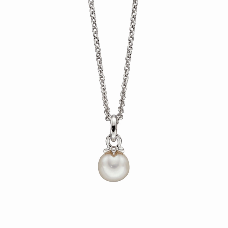 Little Star Sterling Silver Pearl Isla Childs Necklace