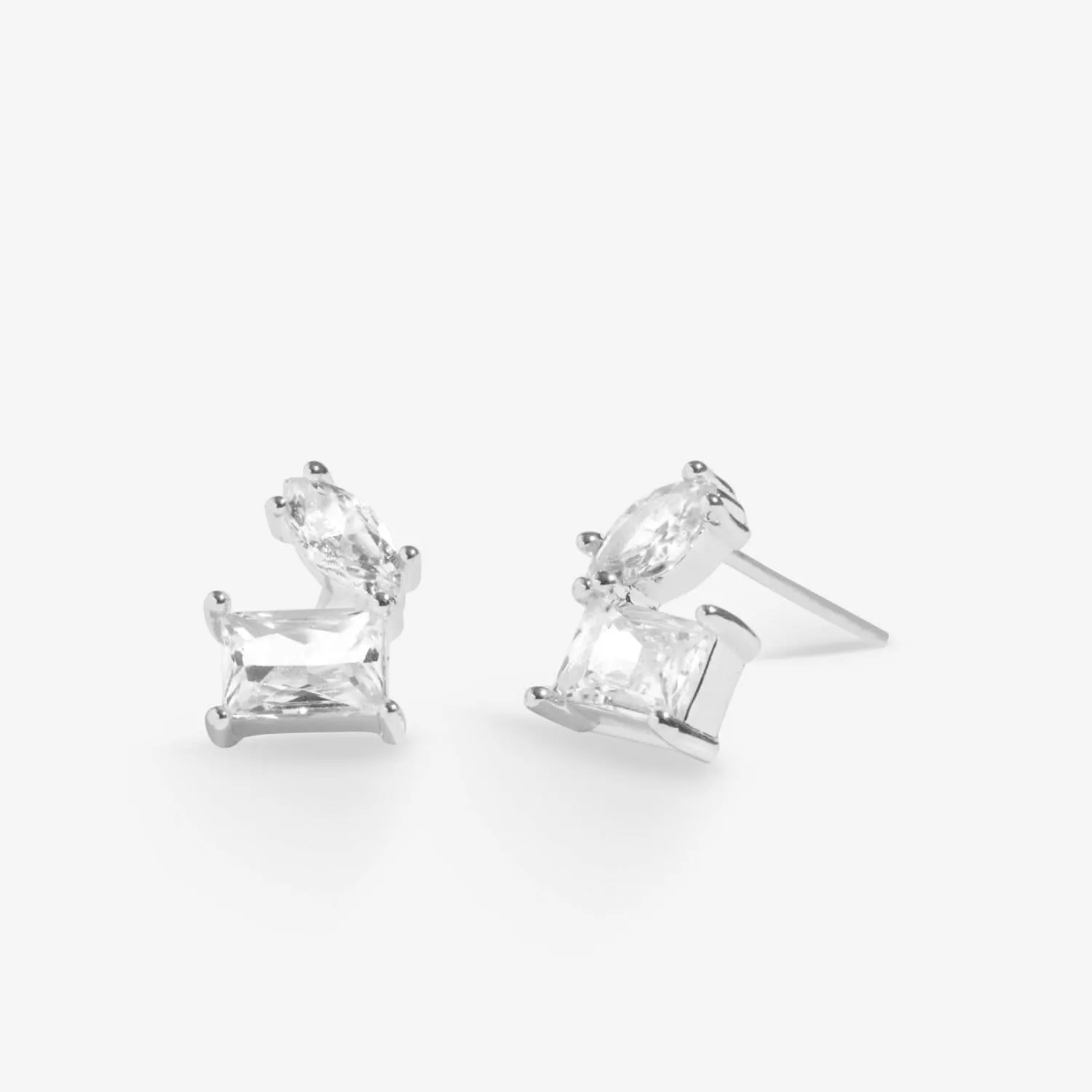 Love You Lots Love You Sister Silver Plated Earrings 8092