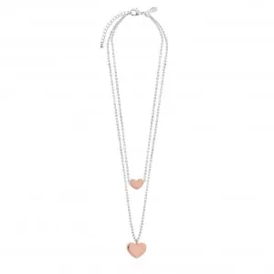 Luella Heart Layered Necklace 4826