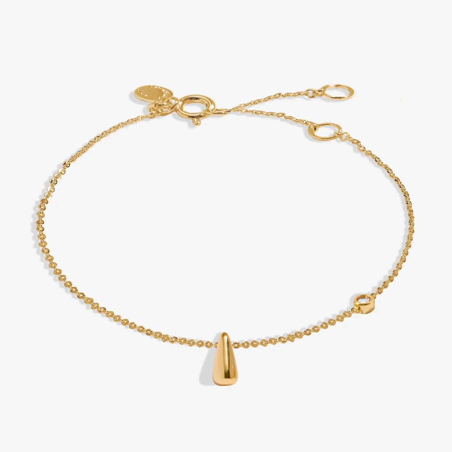 Lumia Drop Gold Plated Bracelet 8643