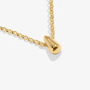 Lumia Drop Gold Plated Necklace 8637
