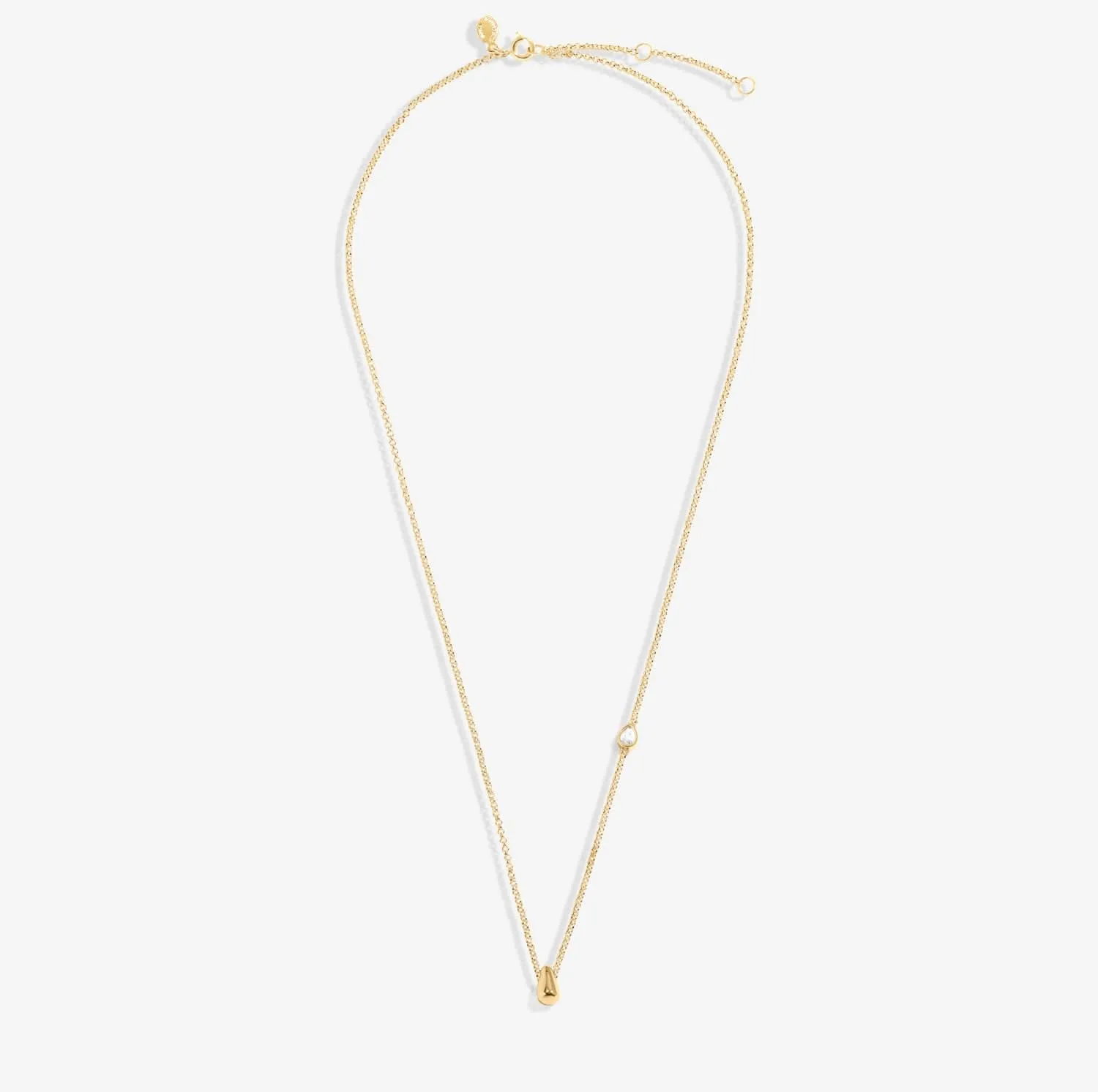 Lumia Drop Gold Plated Necklace 8637