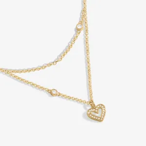 Lumia Heart Gold Plated Necklace 8636