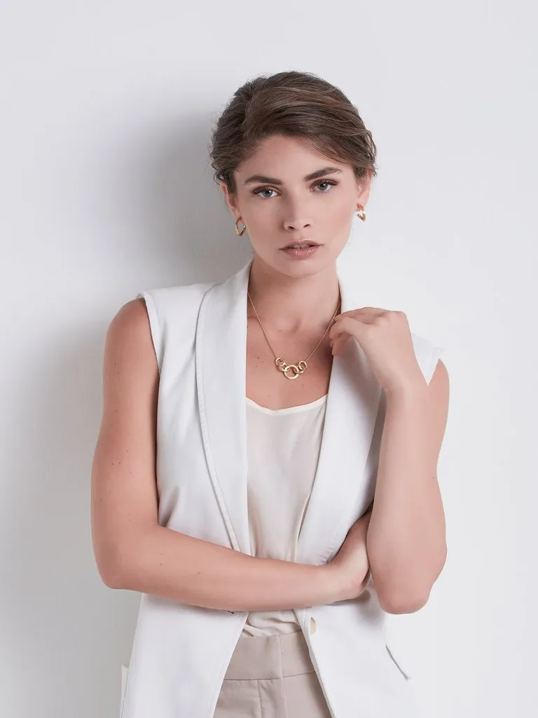 Marco Bicego Jaipur Link 18ct Yellow Gold Graduated Necklace