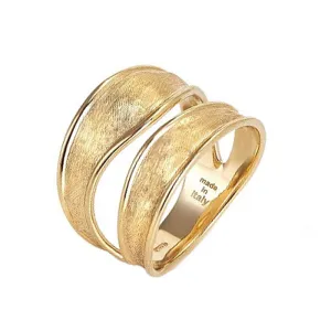 Marco Bicego Lunaria 18ct Yellow Gold Split Ring