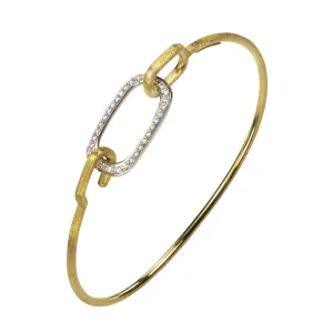 Marco Bicego Murano 18ct Yellow Gold 0.24ct Diamond Bangle