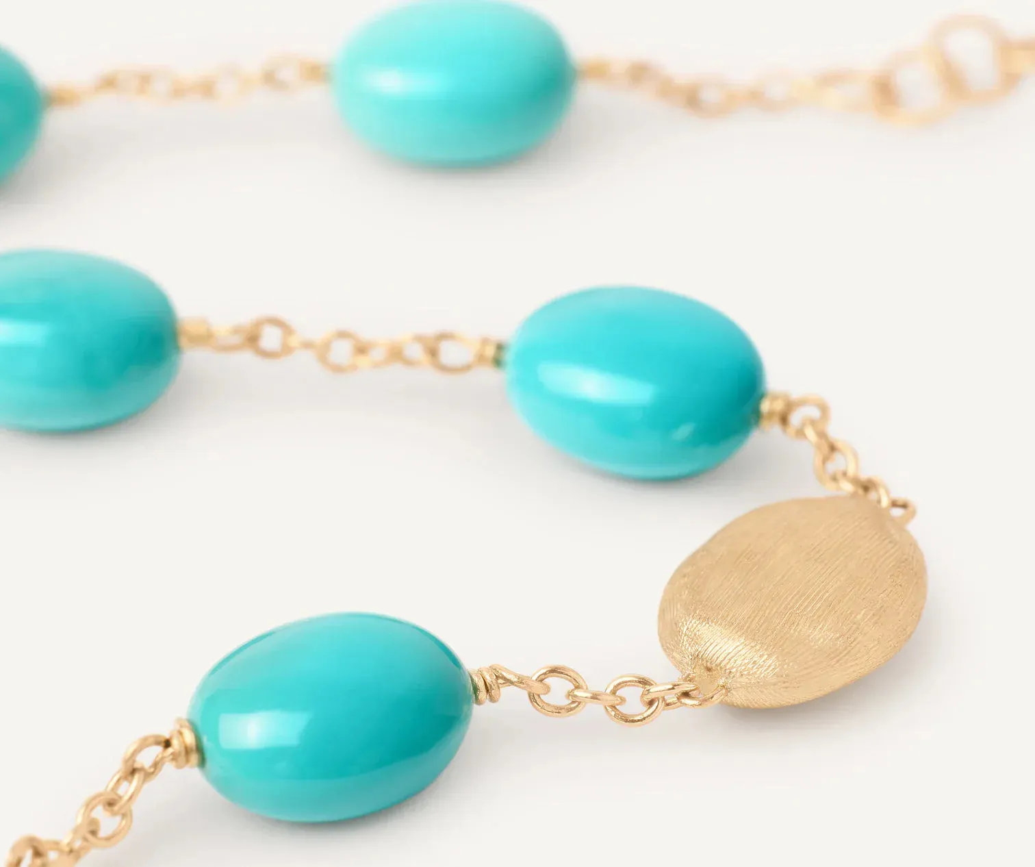 Marco Bicego Siviglia 18ct Yellow Gold & Turquoise Bracelet