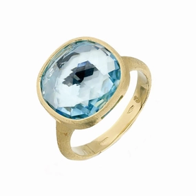 Marco Bicego Jaipur 18ct Yellow Gold Topaz Ring D