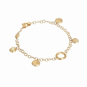 Marco Bicego Jaipur Link 18ct Yellow Gold Circle Link Bracelet