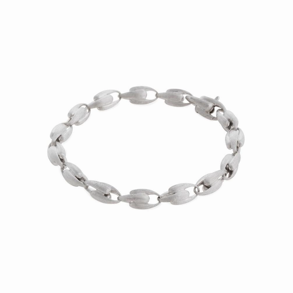 Marco Bicego Lucia 18ct White Gold Small Link Bracelet