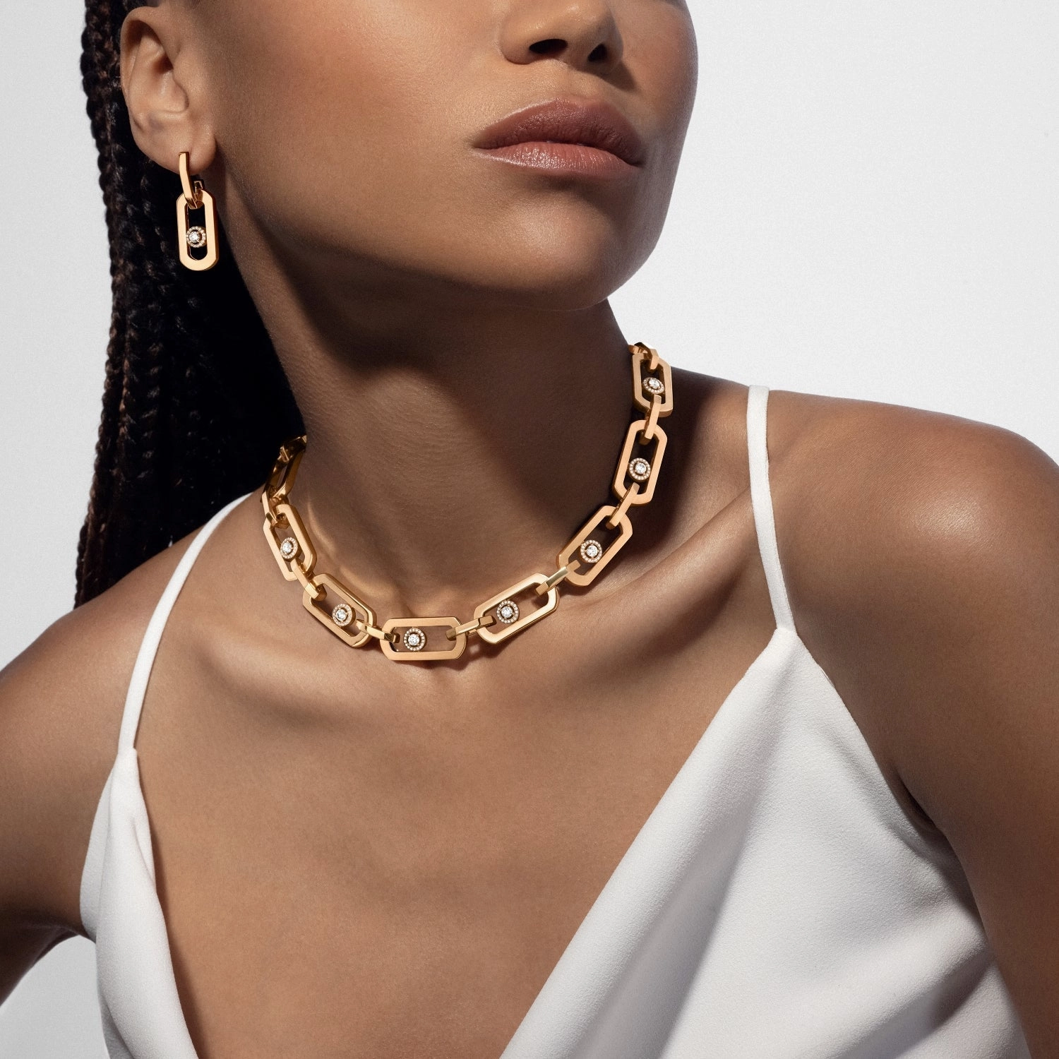 Messika So Move 18ct Yellow Gold 1.42ct Diamond Necklace