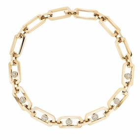 Messika So Move 18ct Yellow Gold 1.42ct Diamond Necklace