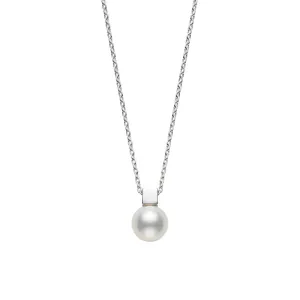 Mikimoto Classic 18ct White Gold White Akoya Pearl Necklace