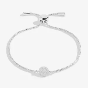 Mini Charms Coin Silver Plated 24.5cm Bracelet 7142