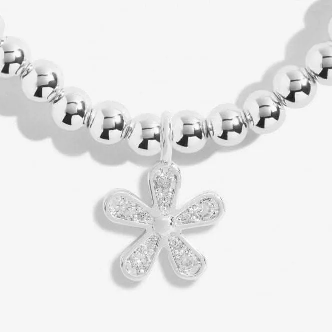 Mother's Day A Little If Mums Were Flowers I'd Pick You Silver Plated 17.5cm Bracelet 6862