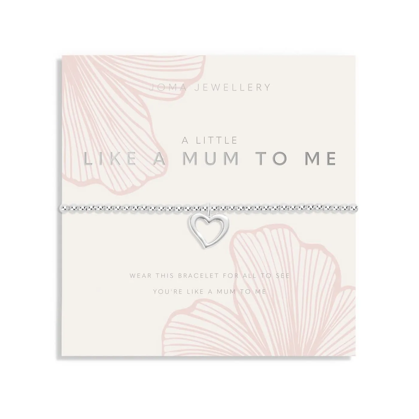 Mother's Day A Little Like A Mum To Me Silver Plated Bracelet 8511