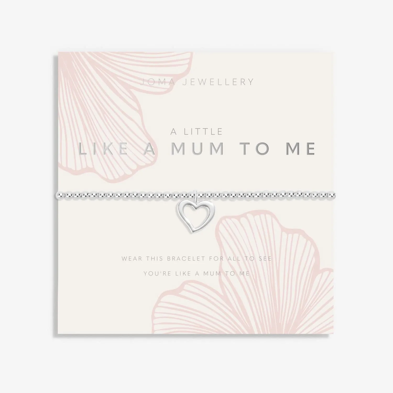 Mother's Day A Little Like A Mum To Me Silver Plated Bracelet 8511
