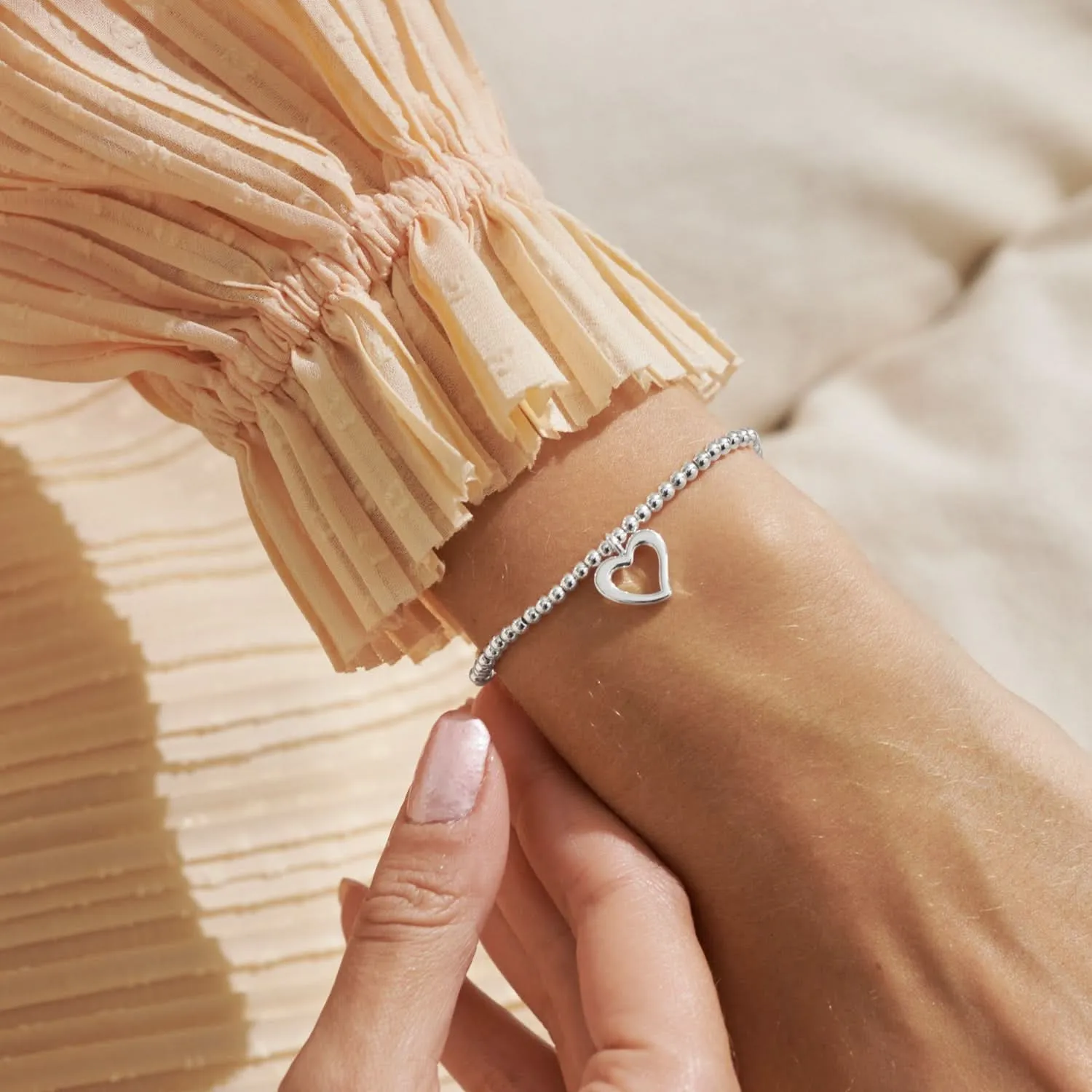 Mother's Day A Little Like A Mum To Me Silver Plated Bracelet 8511