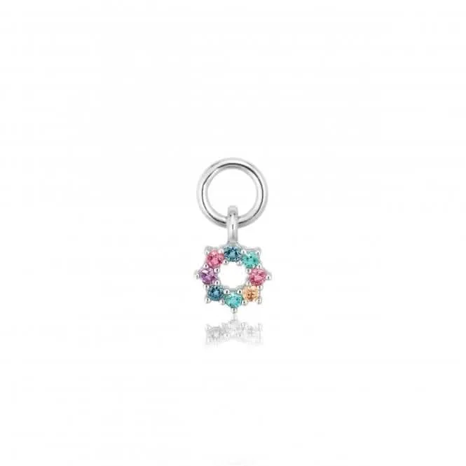Multicoloured Zirconia Sole Earring Charm SJ-CH2377-XCZ