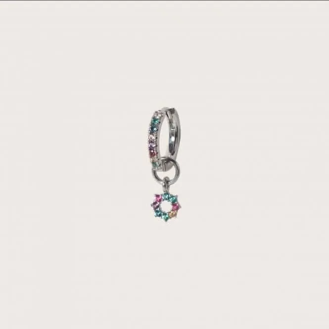 Multicoloured Zirconia Sole Earring Charm SJ-CH2377-XCZ
