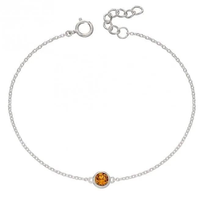 November Birthstone Bracelet with Swarovski Crystal B5294