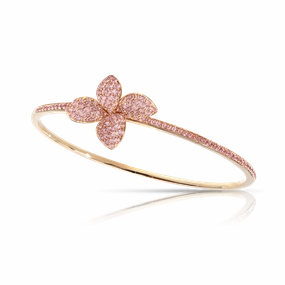 Pasquale Bruni Petit Garden 18ct Rose Gold Pink Sapphire Bracelet D