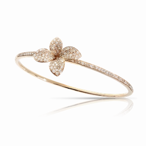 Pasquale Bruni Petit Garden 18ct Rose Gold White and Champagne Diamond Bracelet