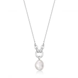 Pearl Sparkle Pendant Necklace N043-03H