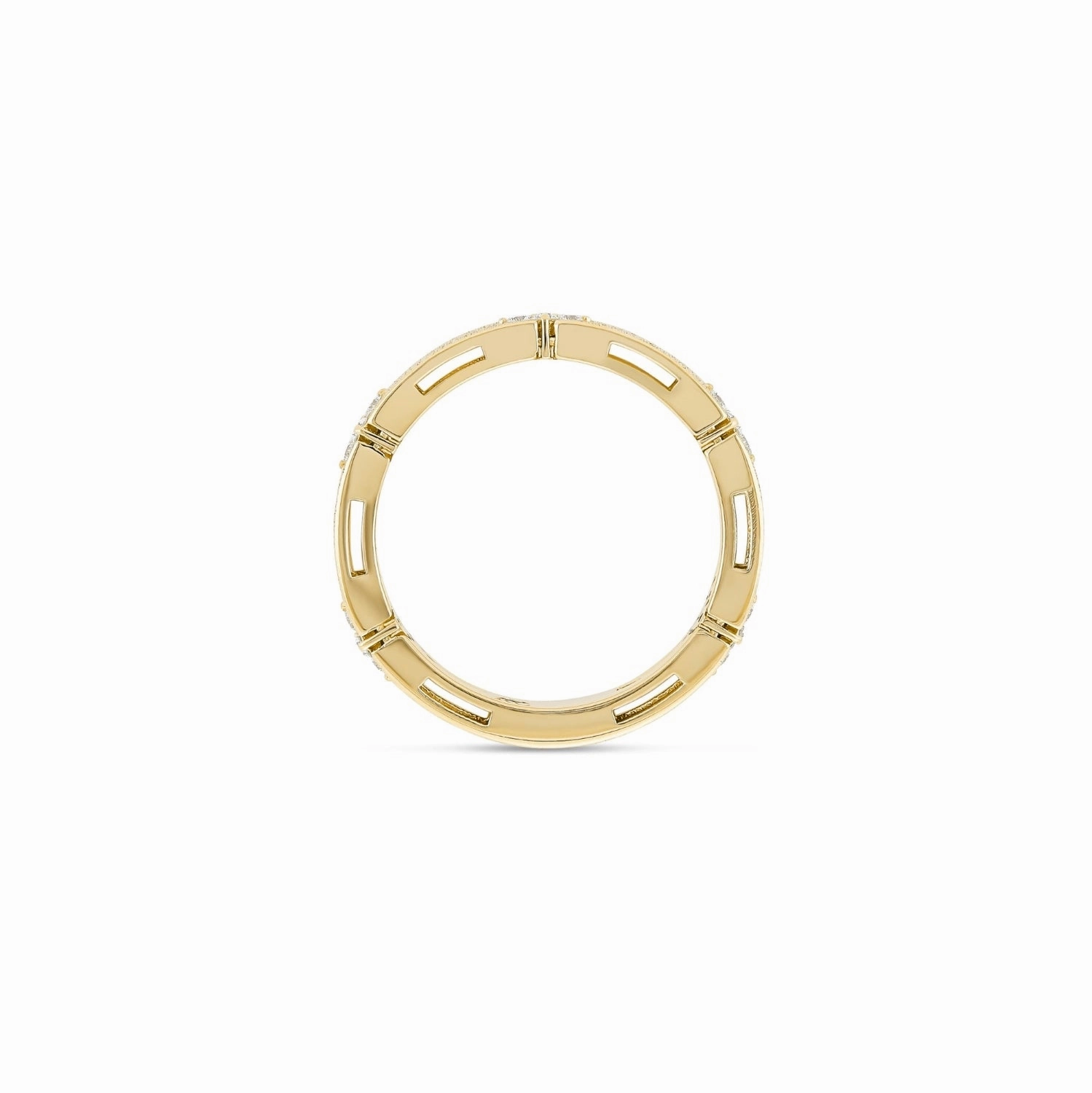 Roberto Coin Love in Verona 18ct Yellow Gold Diamond Ring