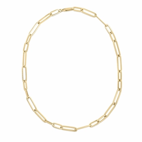 Roberto Coin Oro 18ct Yellow Gold Link Necklace