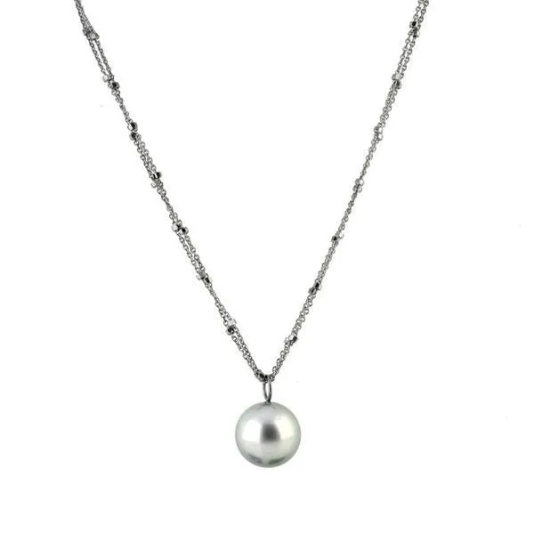 Schoeffel Catwalk Sterling Silver Pearl Necklace