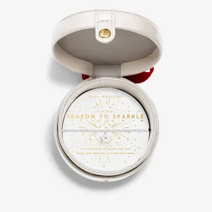 Season To Sparkle Bauble Jewellery Box Silver Plated 7793