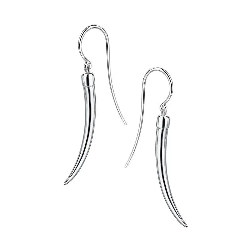 Shaun Leane No. 1 Sterling Silver Small Drop Earrings
