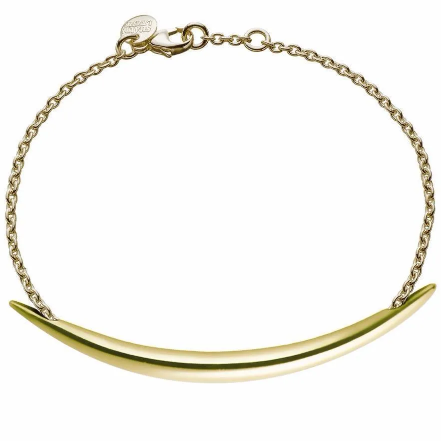 Shaun Leane Quill 18ct Yellow Gold Plated Sterling Silver Bracelet