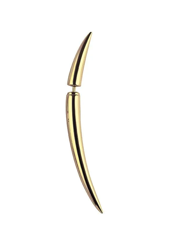 Shaun Leane Quill Single 18ct Yellow Gold Plated Sterling Silver Earring