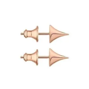 Shaun Leane Rose Thorn 18ct Rose Gold Plated Sterling Silver Small Stud Earrings D
