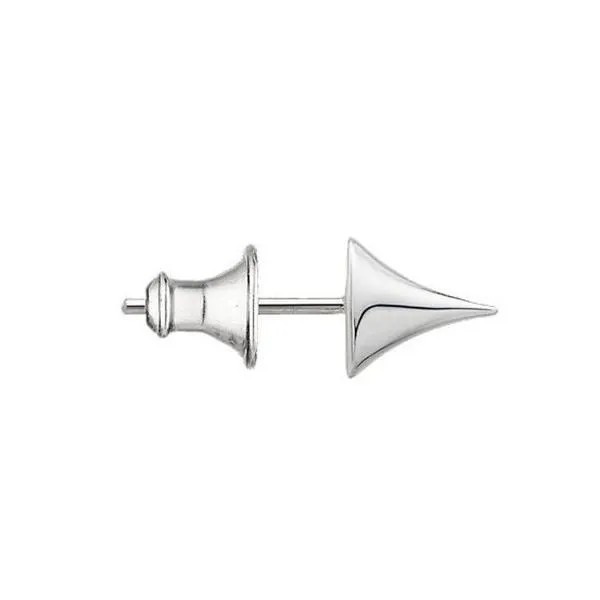Shaun Leane Rose Thorn Single Sterling Silver Large Stud Earring