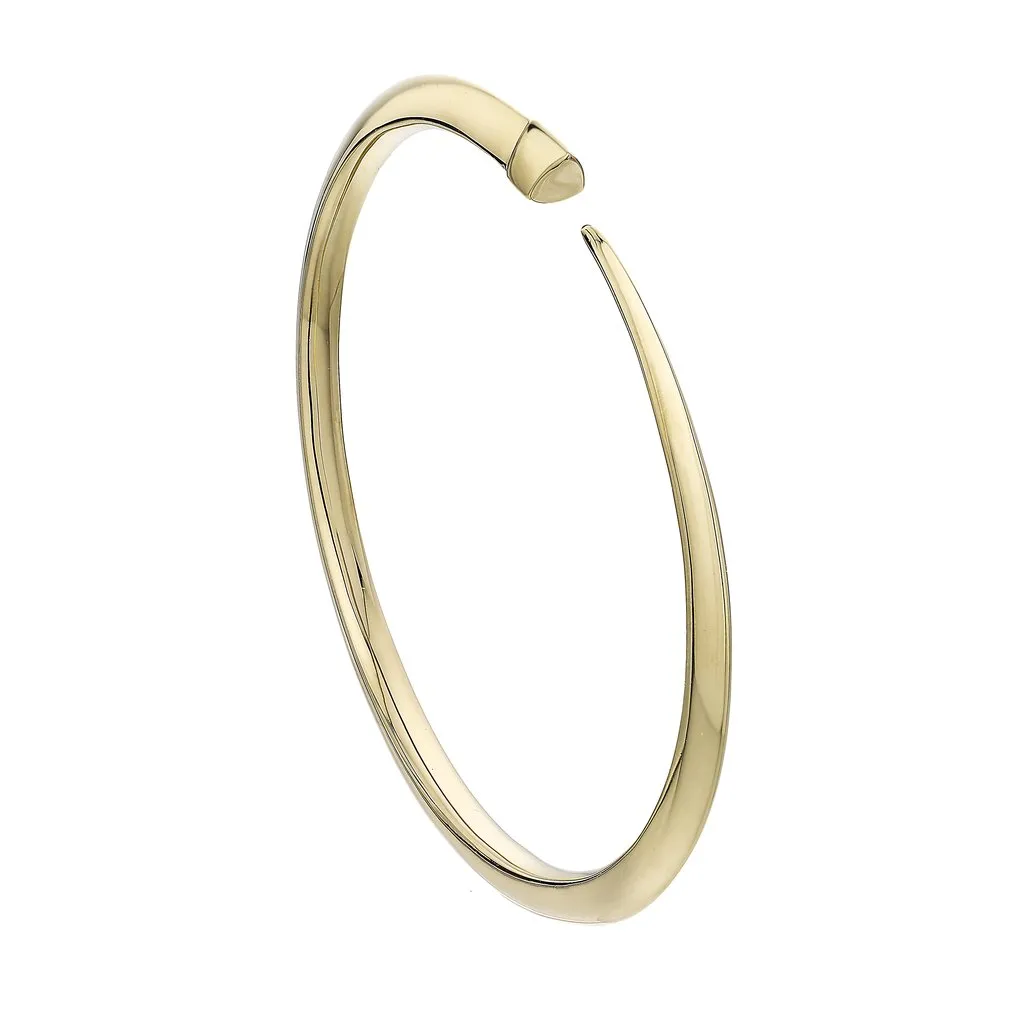 Shaun Leane Sabre 18ct Yellow Gold Plated Sterling Silver Slim Tusk Bangle