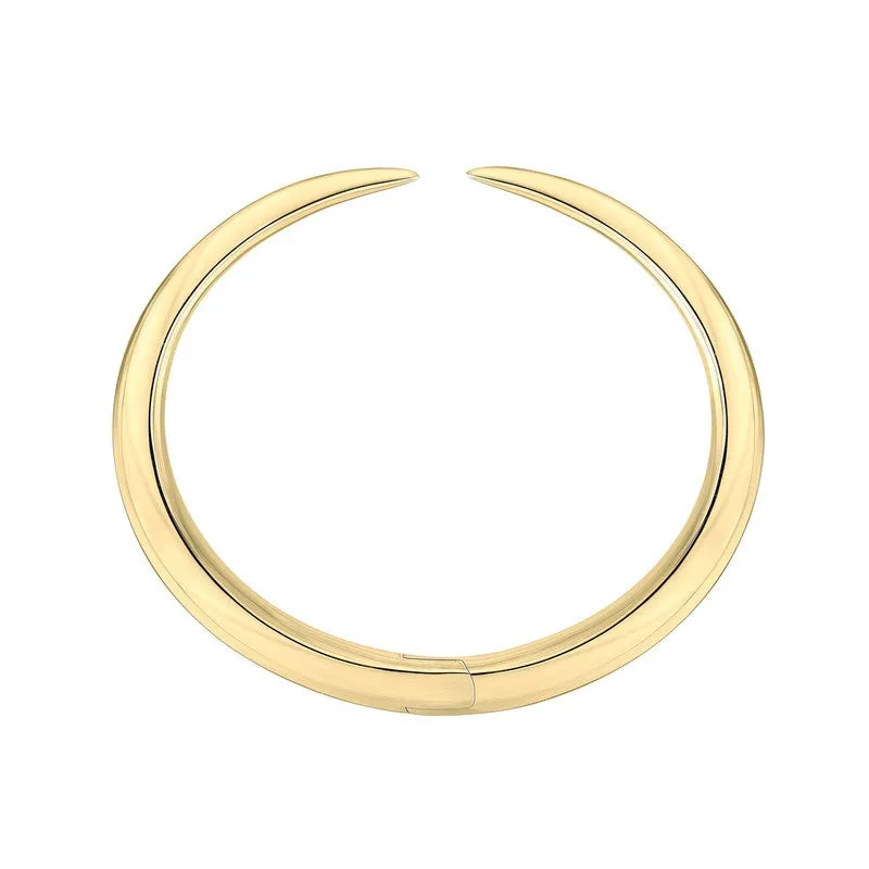 Shaun Leane Sabre Deco 18ct Yellow Gold Plated Sterling Silver Cuff Bangle