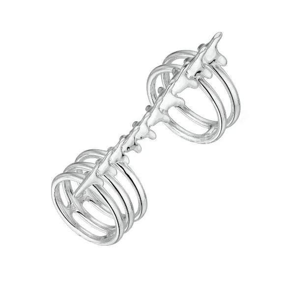 Shaun Leane Serpent Trace Sterling Silver Long Finger Ring