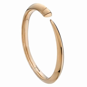 Shaun Leane Sabre 18ct Rose Gold Plated Sterling Silver Tusk Bangle D