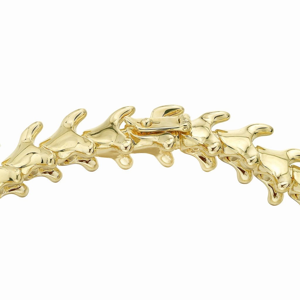 Shaun Leane Serpent Trace 18ct Yellow Gold Plated Sterling Silver Wide Bracelet