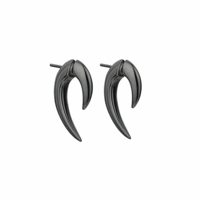 Shaun Leane Talon Sterling Silver Black Rhodium Earrings