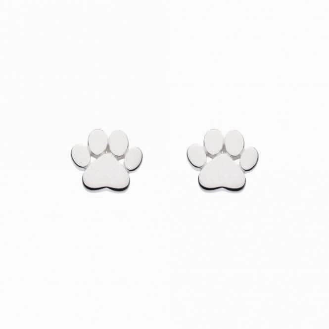 Small Paw Print Stud Earrings 4767HP