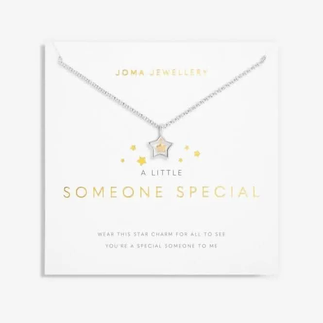Someone Special Silver And Gold 46cm   5cm Necklace 6114