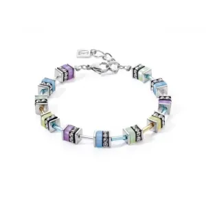 Stainless Steel Multicolour Pastel 2 Bracelet 4409/30-1537