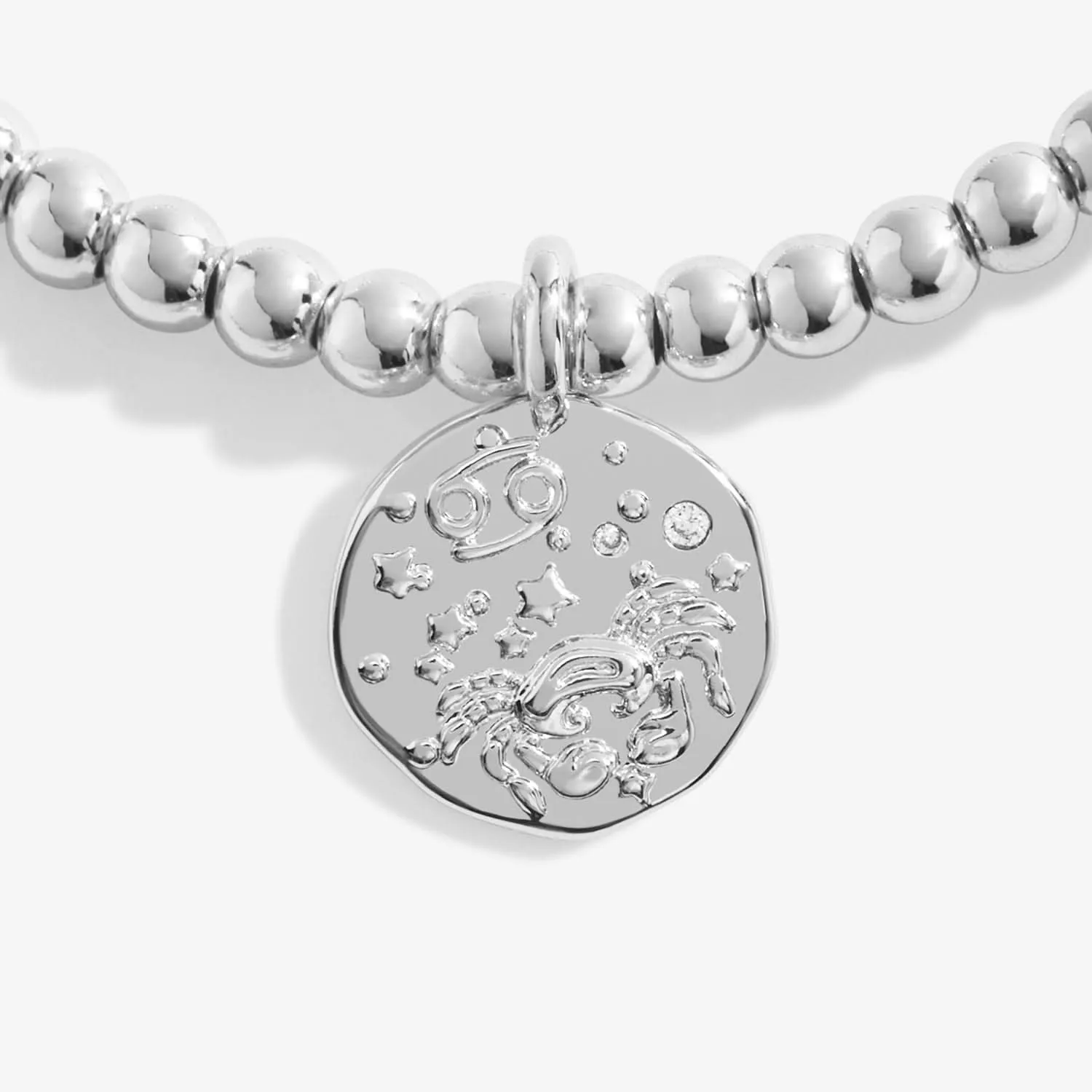 Star Sign A Little Cancer Silver Plated Bracelet 7446