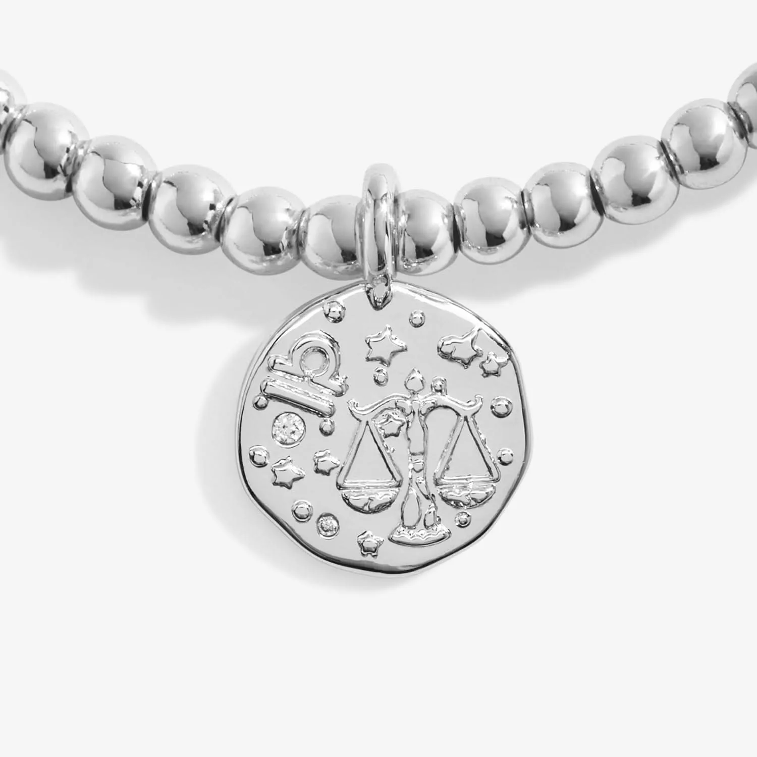 Star Sign A Little Libra Silver Plated Bracelet 7438