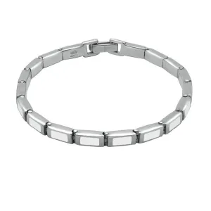 Sterling Silver Bauxite Petite Oblong Bracelet